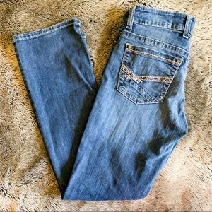 BKE Harper dark wash denim jeans regular